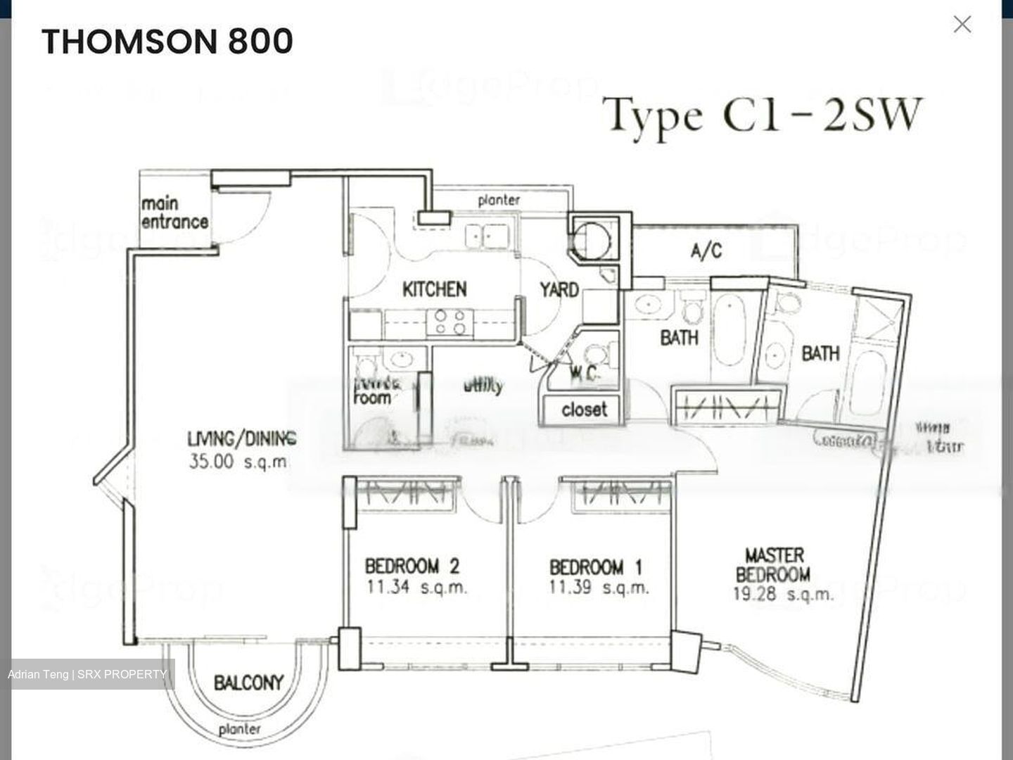 Thomson 800 (D11), Condominium #475385121